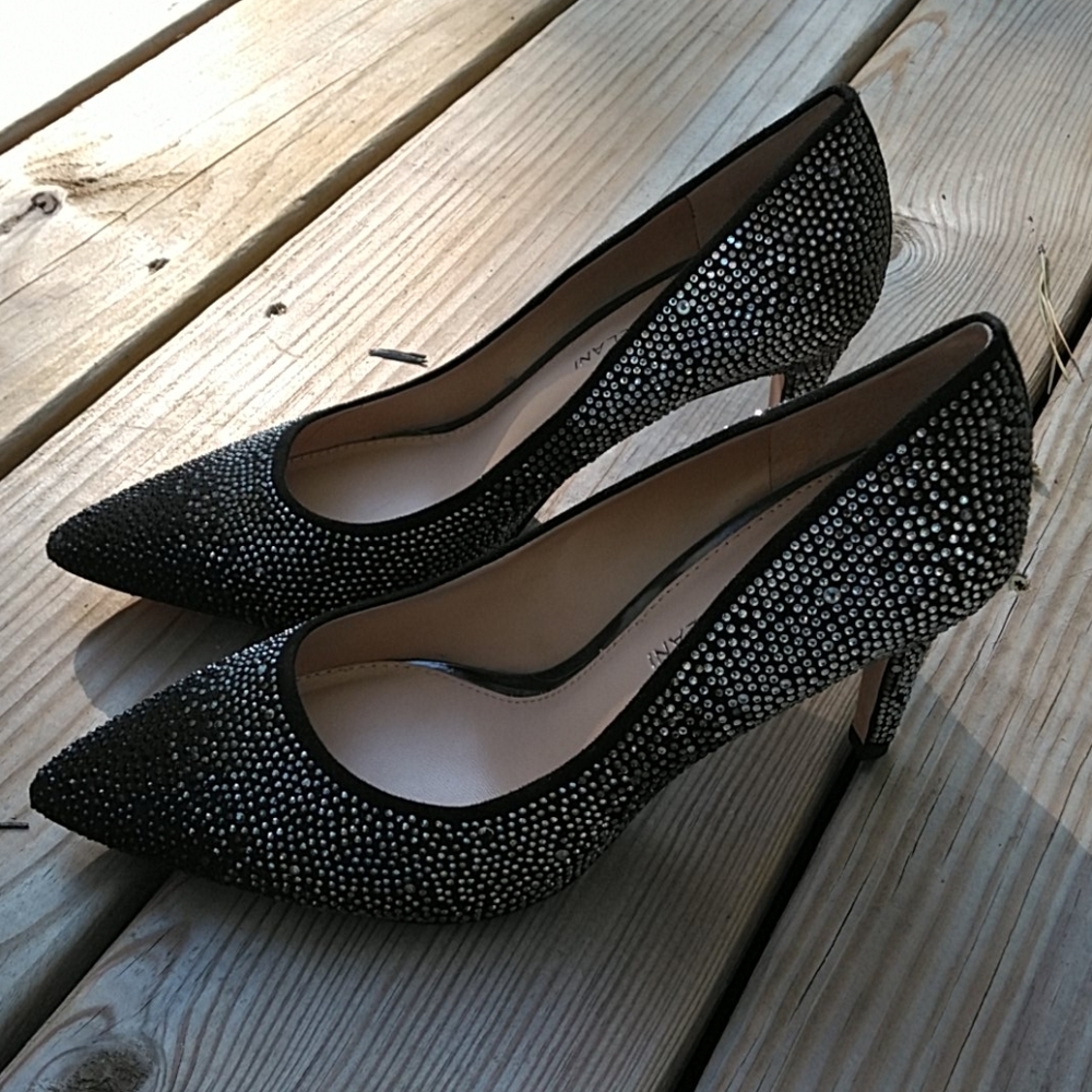 Antonio Melani Stillhetos with ombre sequins